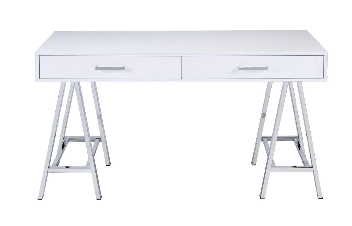 Coleen - Writing Desk With USB