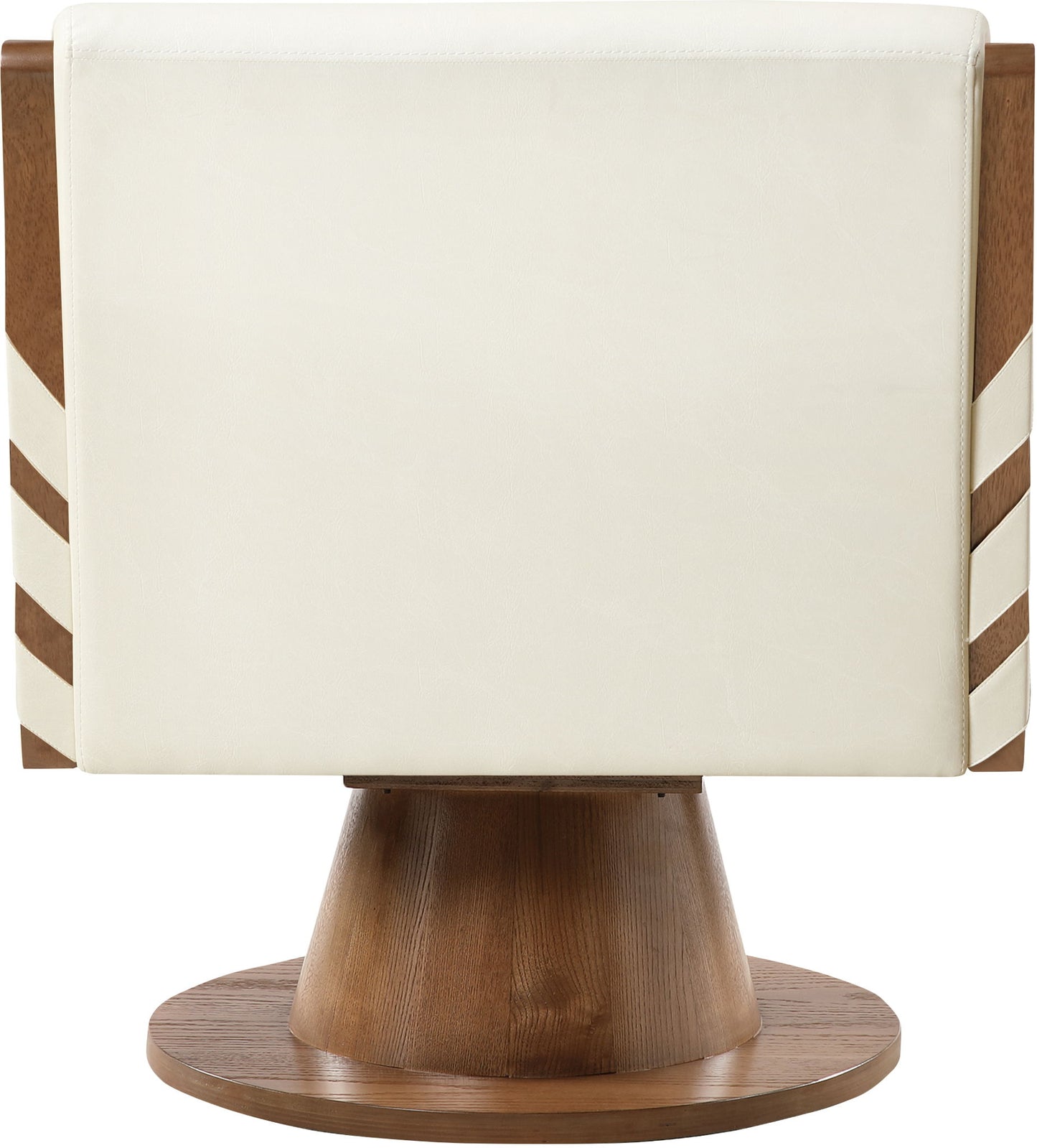 Millwin - Swivel Accent Chair With Brown Base