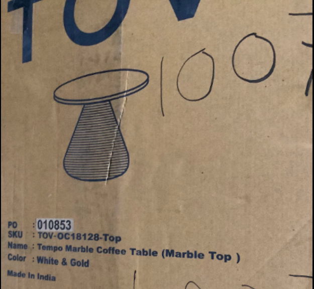 Tempo - Marble Table
