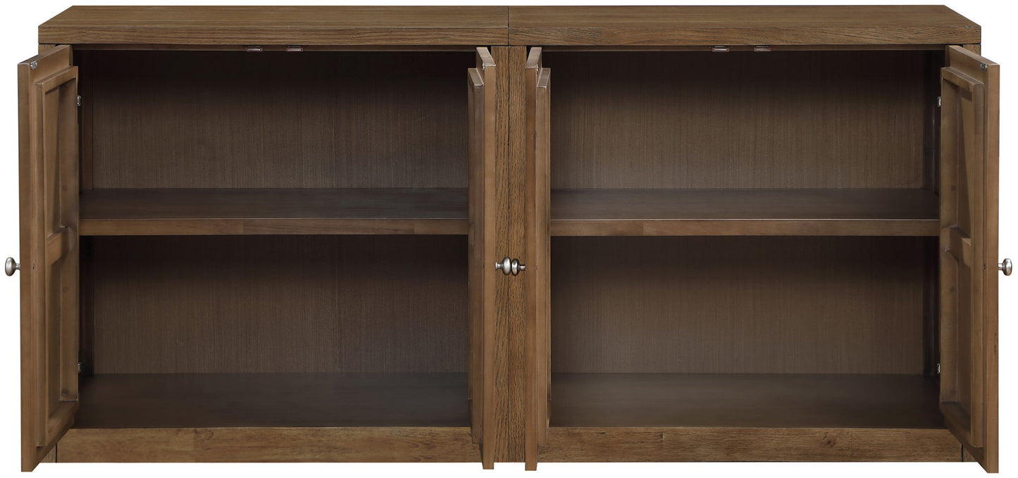 Vero - Solid Wood And Oak Venee Sideboard/Buffet