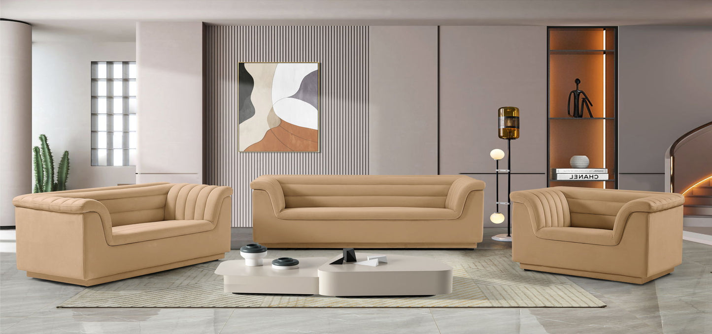 Cascade - Velvet Loveseat