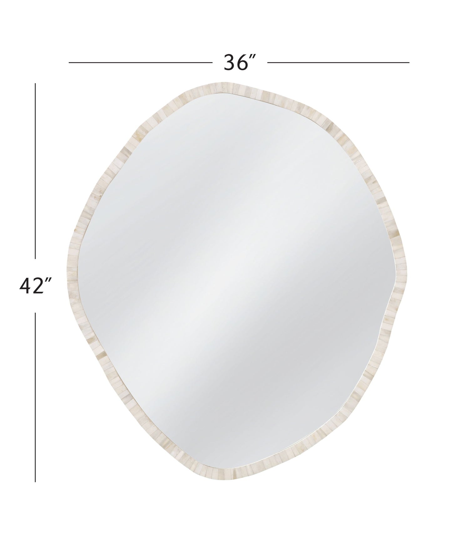 Tylerton - Wall Mirror - Cream