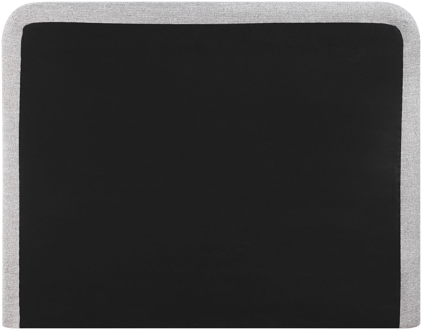 Fira - Linen Textured Fabric Upholstered Bed