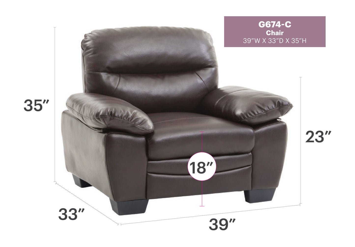 Glory Furniture - Marta - Chair