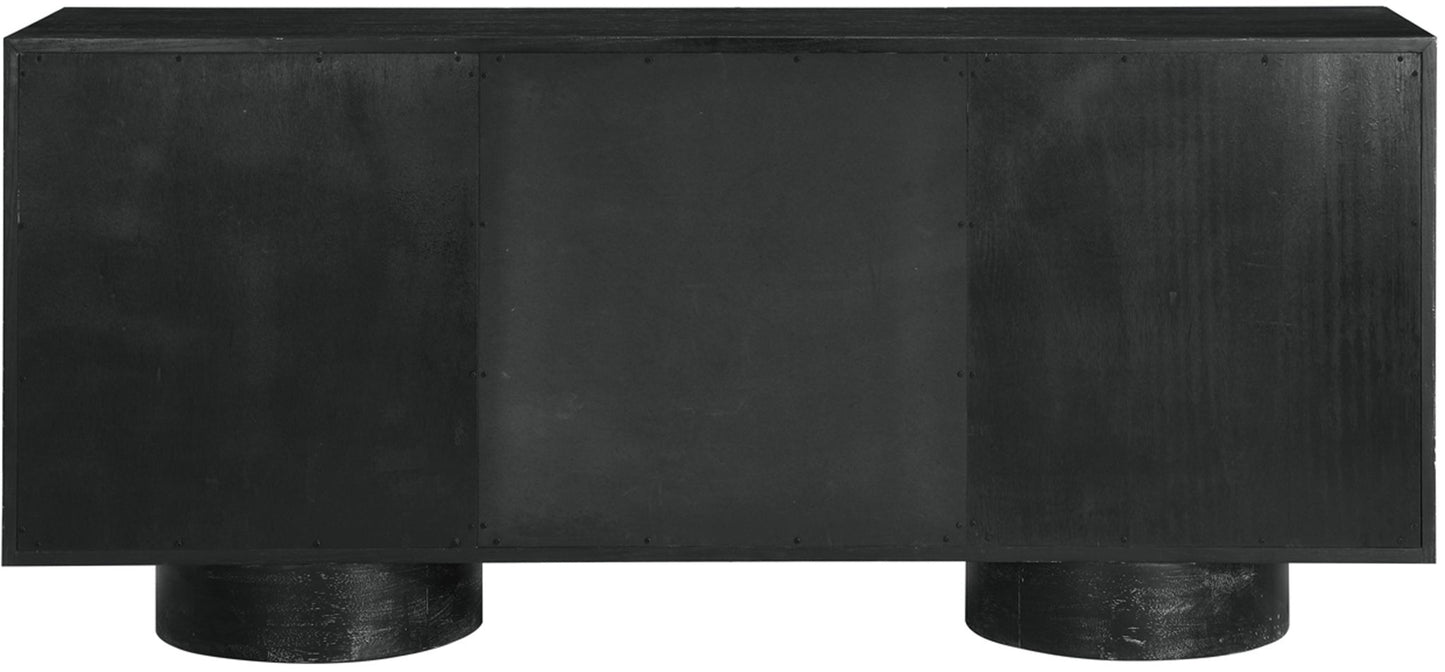 Bubble - Rubberwood with Oak Veneer Sideboard / Buffet