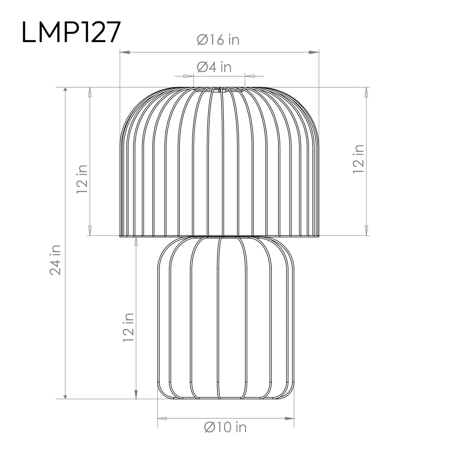 Nomad - Rattan Table Lamp