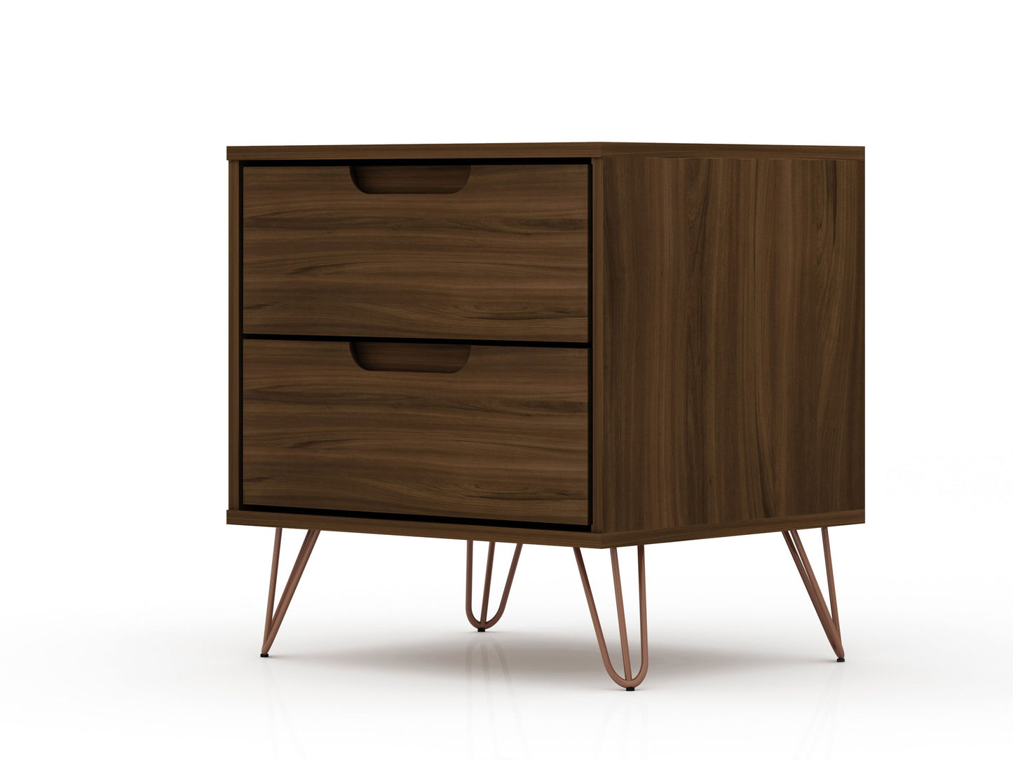 Manhattan Rockefeller - 2-Drawer Nightstand