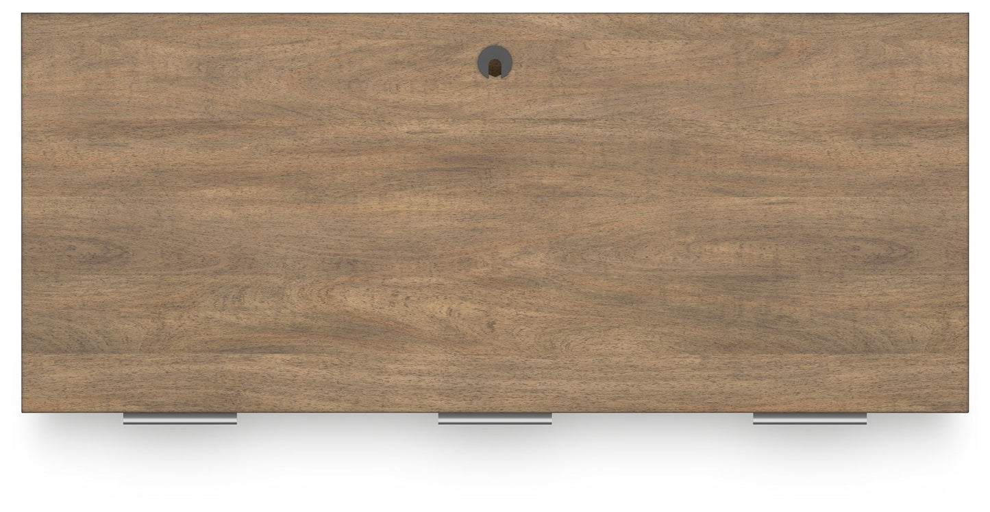 Montia - Home Office Desk - Light Brown