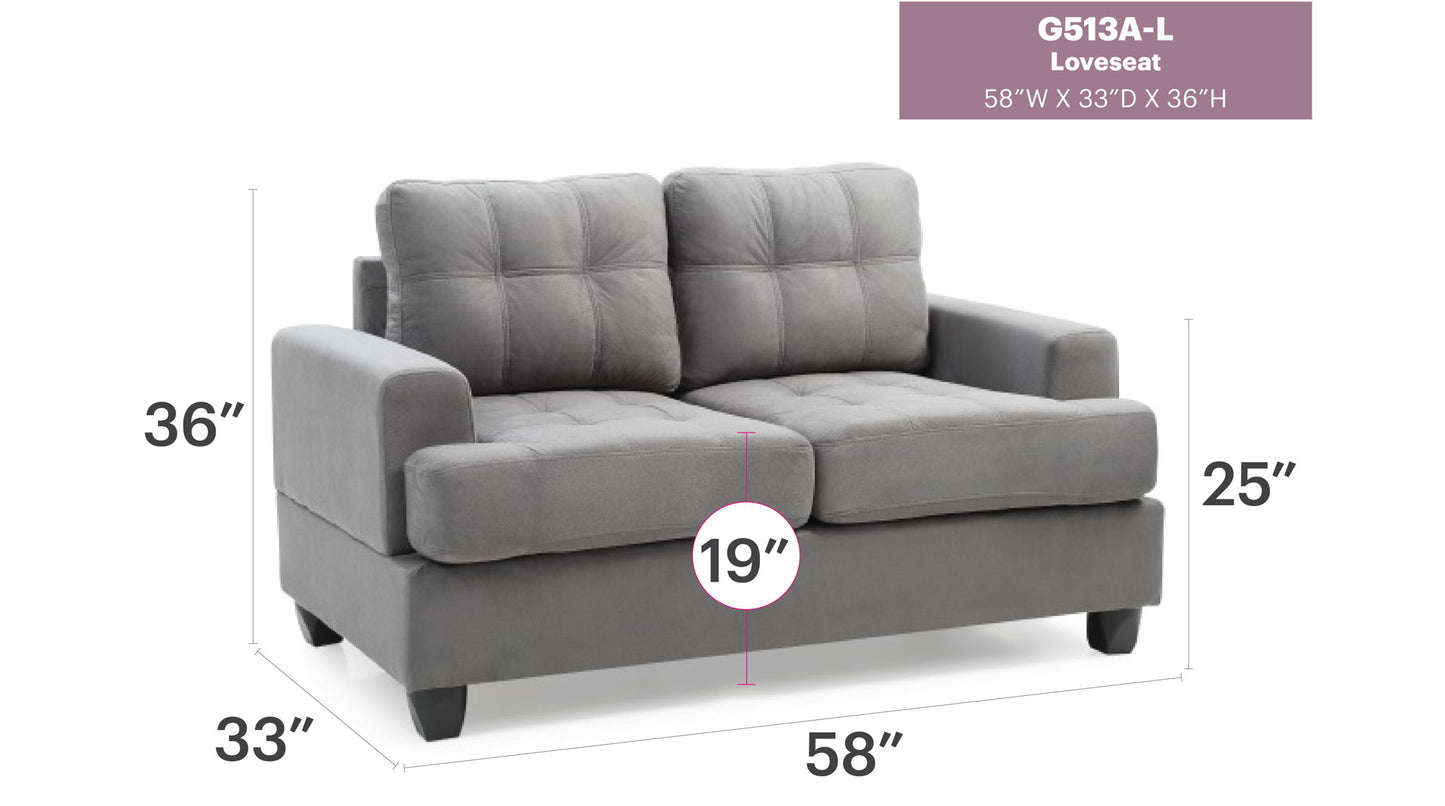 Glory Furniture - Sandridge - Loveseat