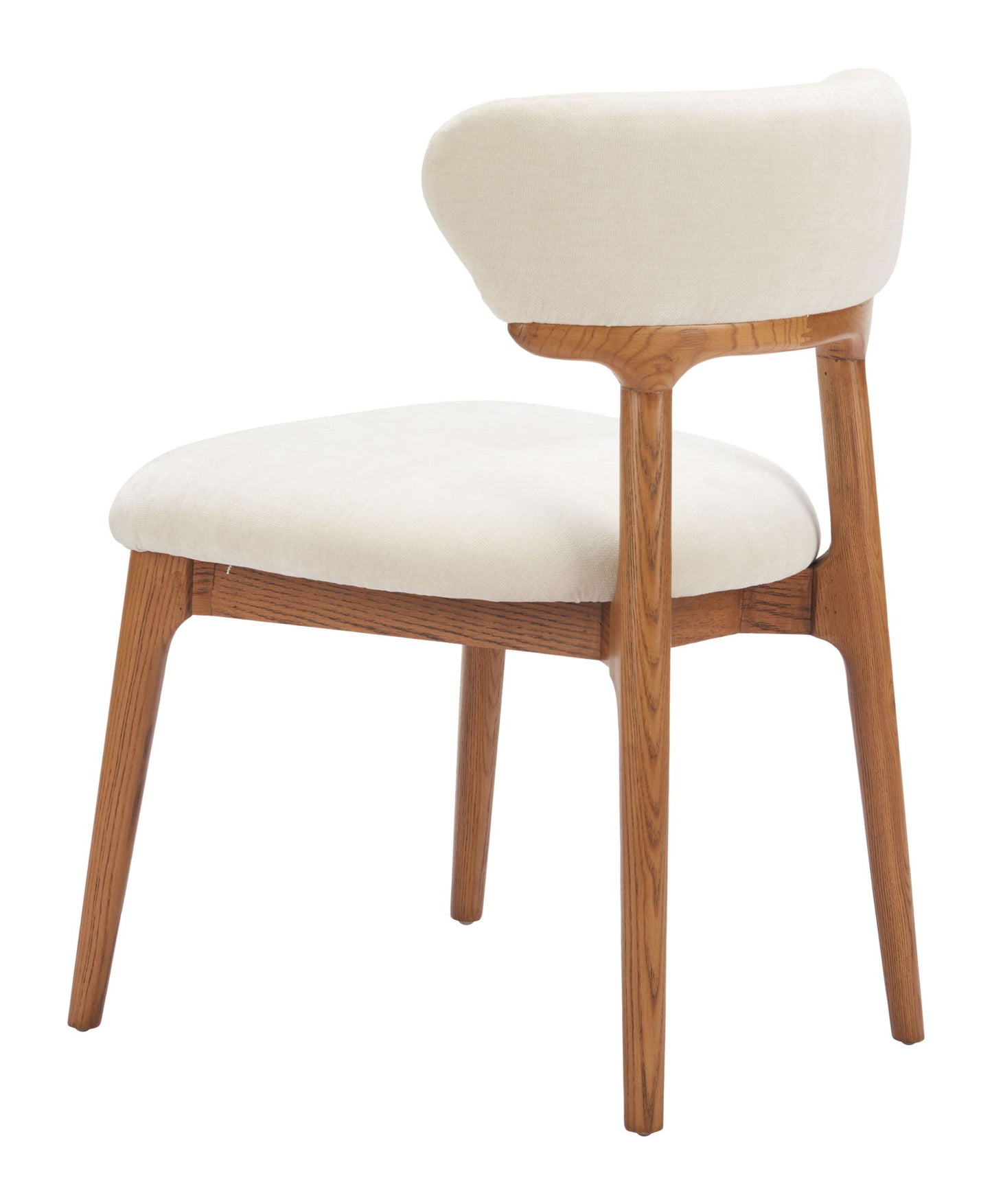 Cedar - Dining Chair (Set of 2) - White / Walnut