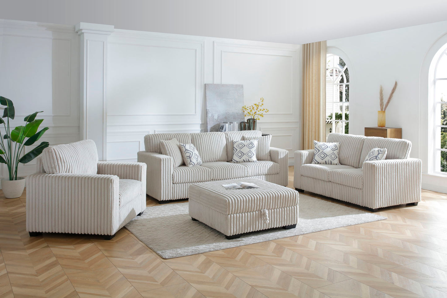 Glory Furniture - Teddy - Ottoman