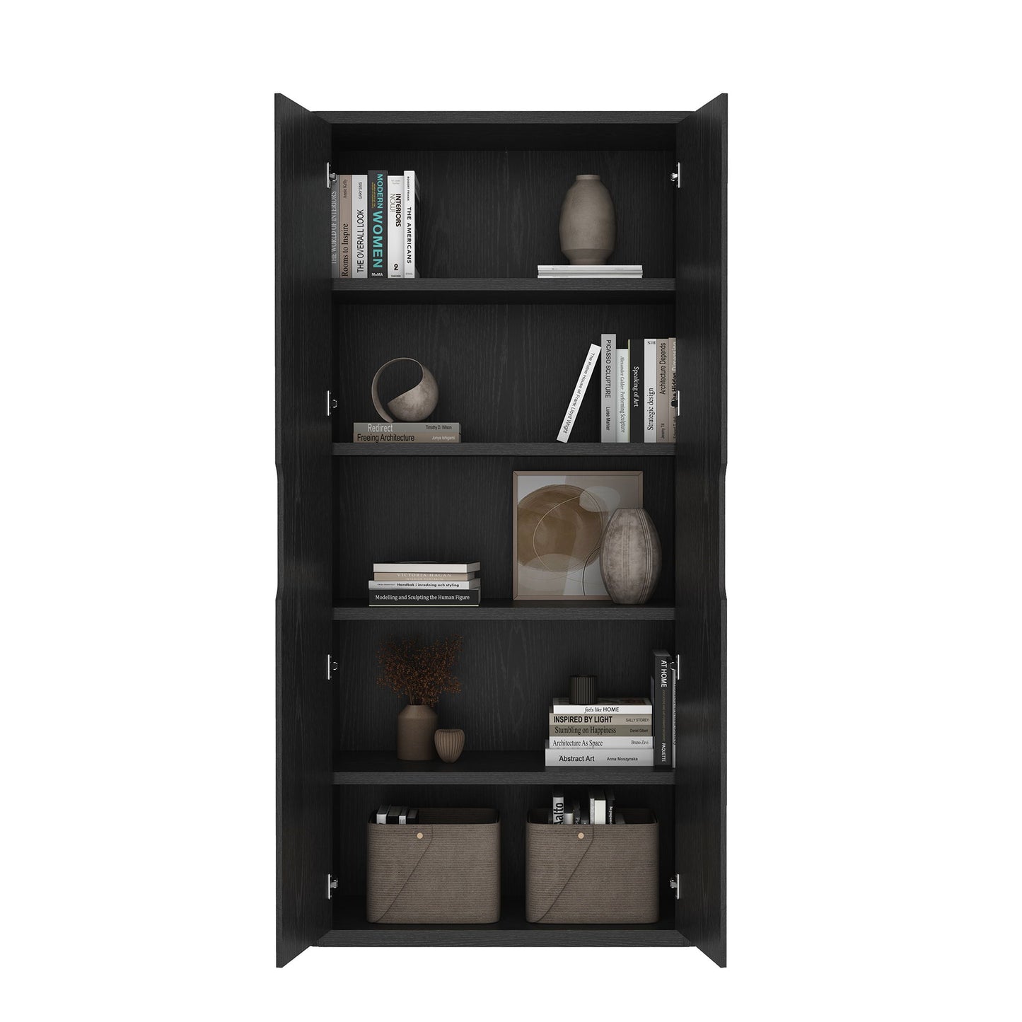 Manhattan Rivington - Bookcase Cabinet With 2 Doors