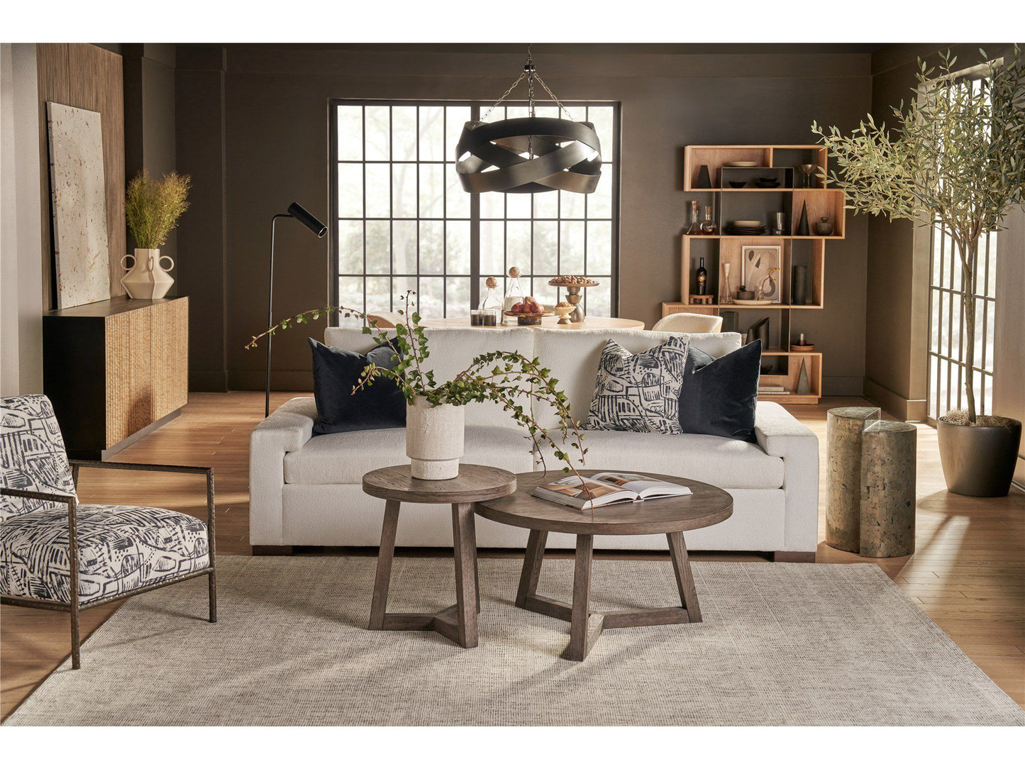 New Modern - Muse Bunching Table Small - Dark Brown