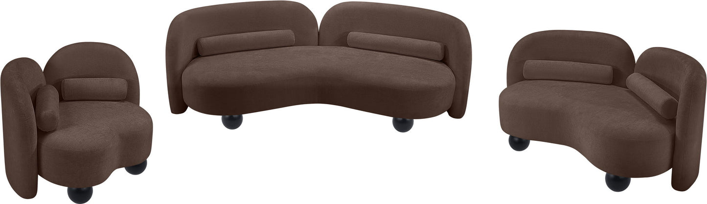 Daphne - Chenille Loveseat