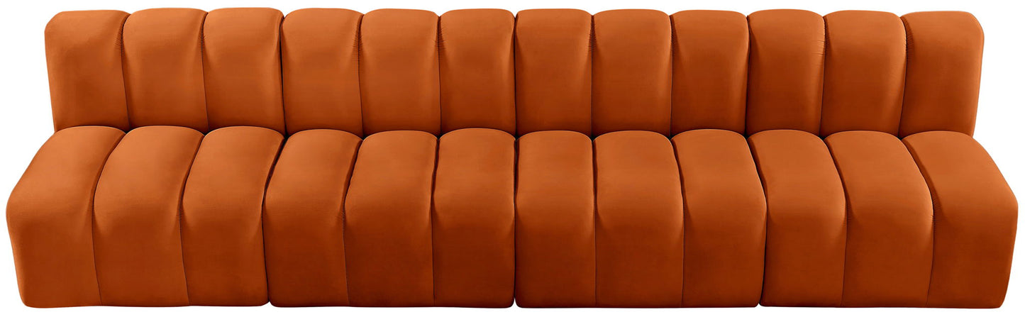 Arc - Velvet 4 Seats Modular Sofa