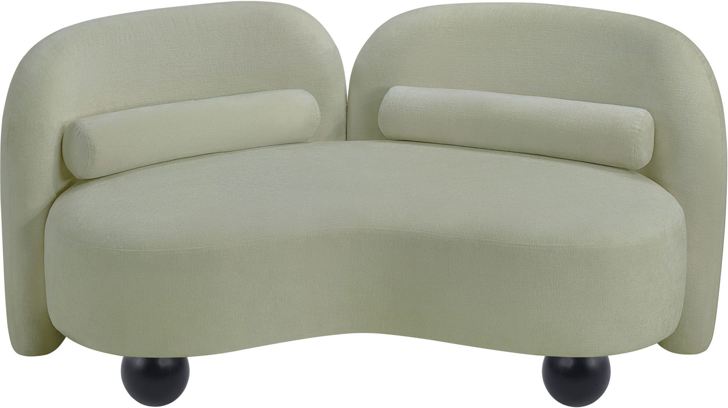 Daphne - Chenille Loveseat
