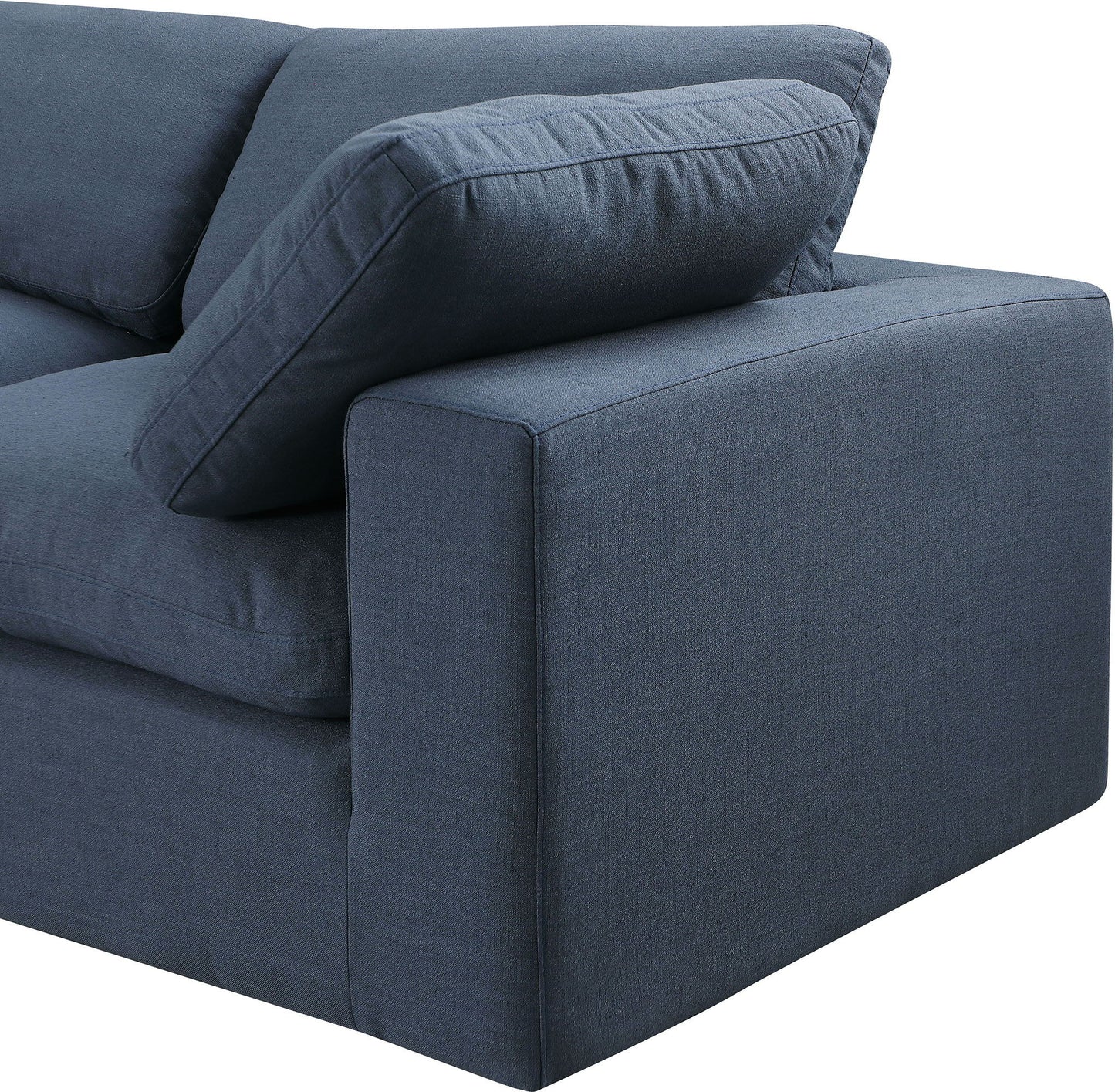 Comfy - 5 Piece Linen Modular Sectional With Chaise
