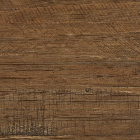 Mackifeld - Round End Table - Warm Brown