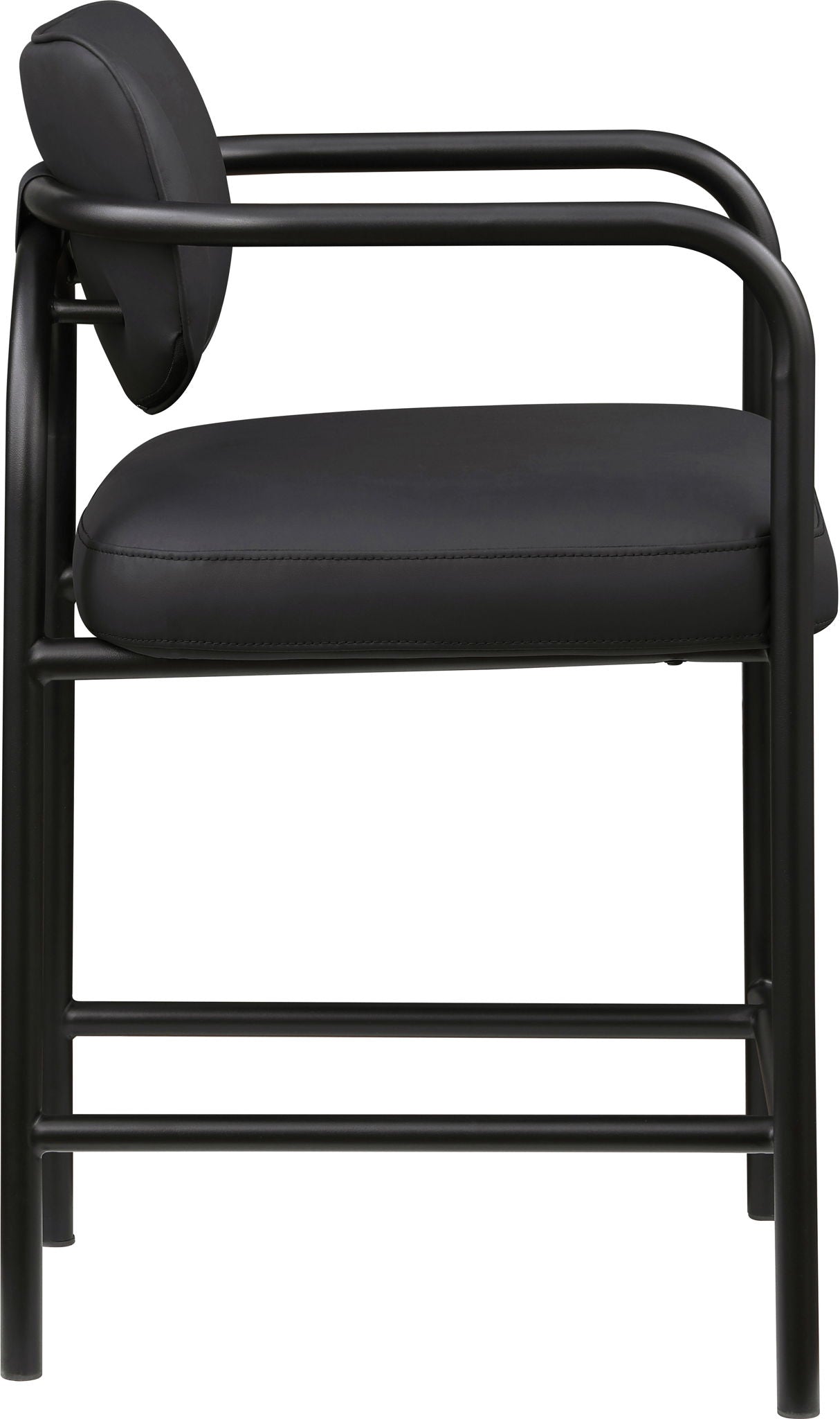 Serava - Vegan Leather Upholstered Bar Stool