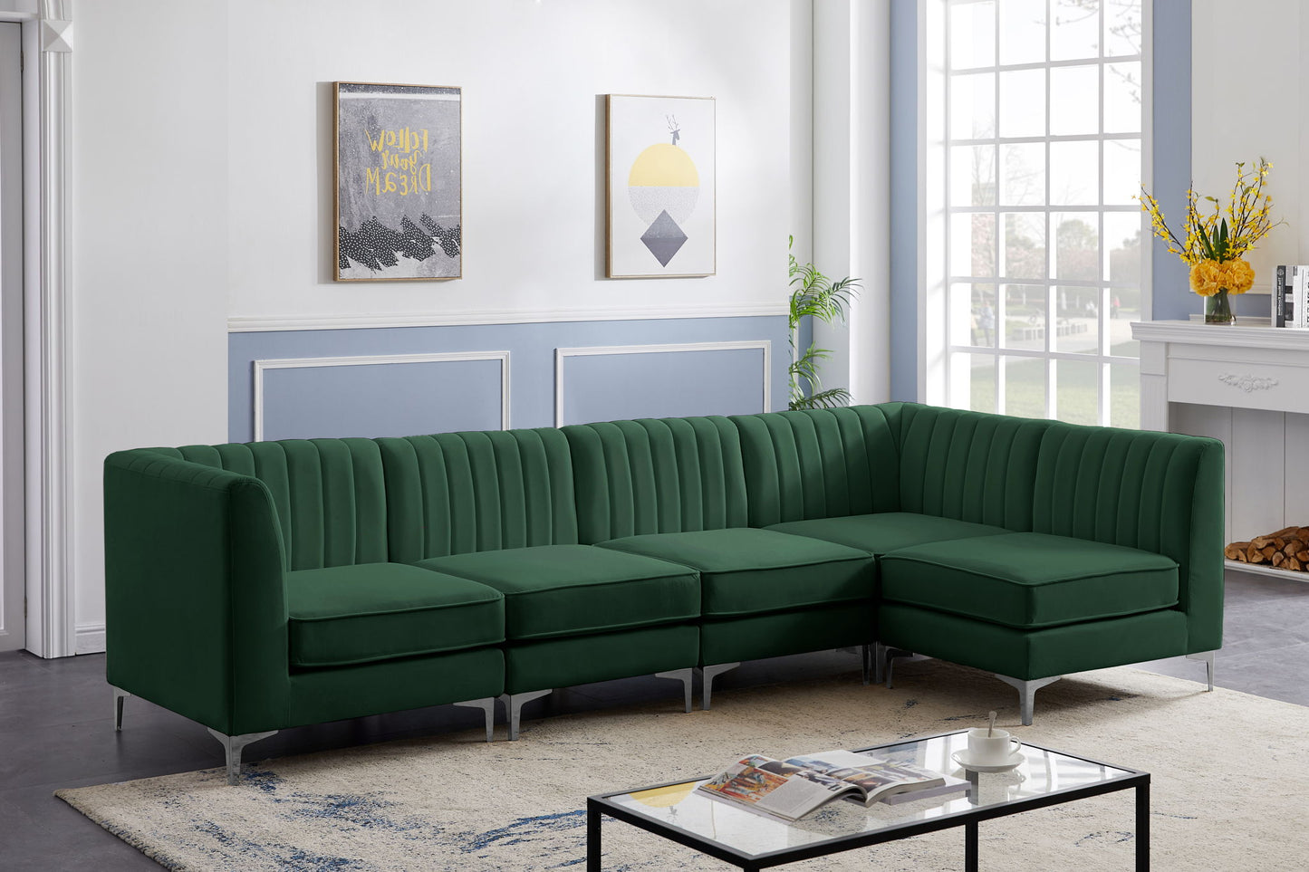 Alina - 5 Piece Modular Sectional