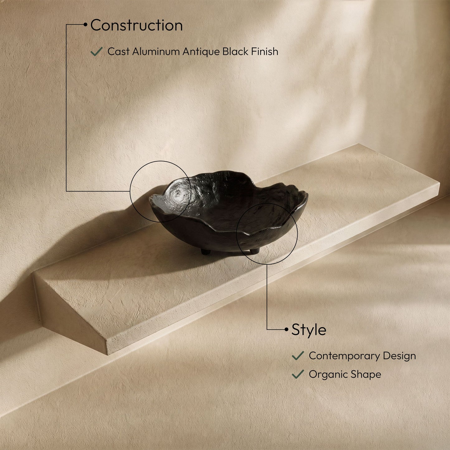 Calyx - Aluminum Bowl