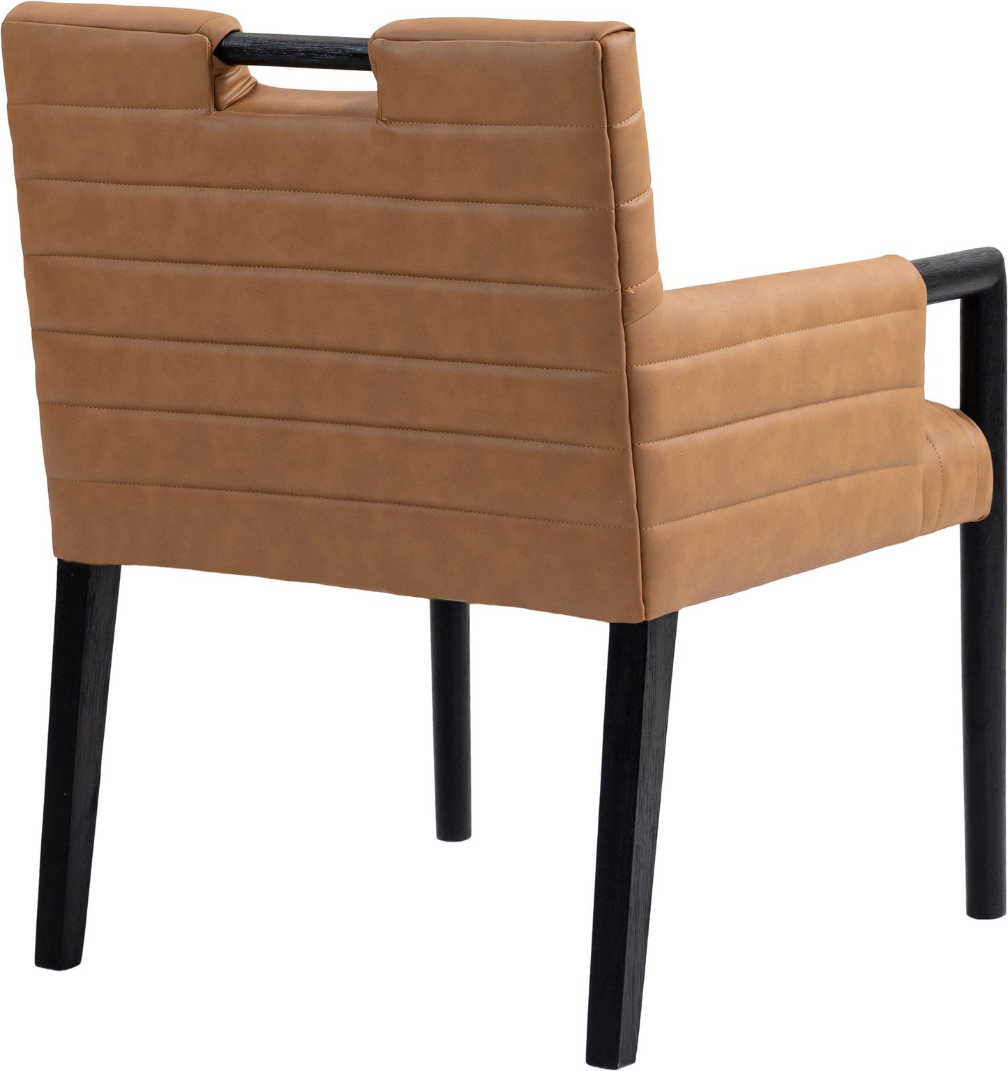 Aimee - Dining Arm Chair - Black Legs