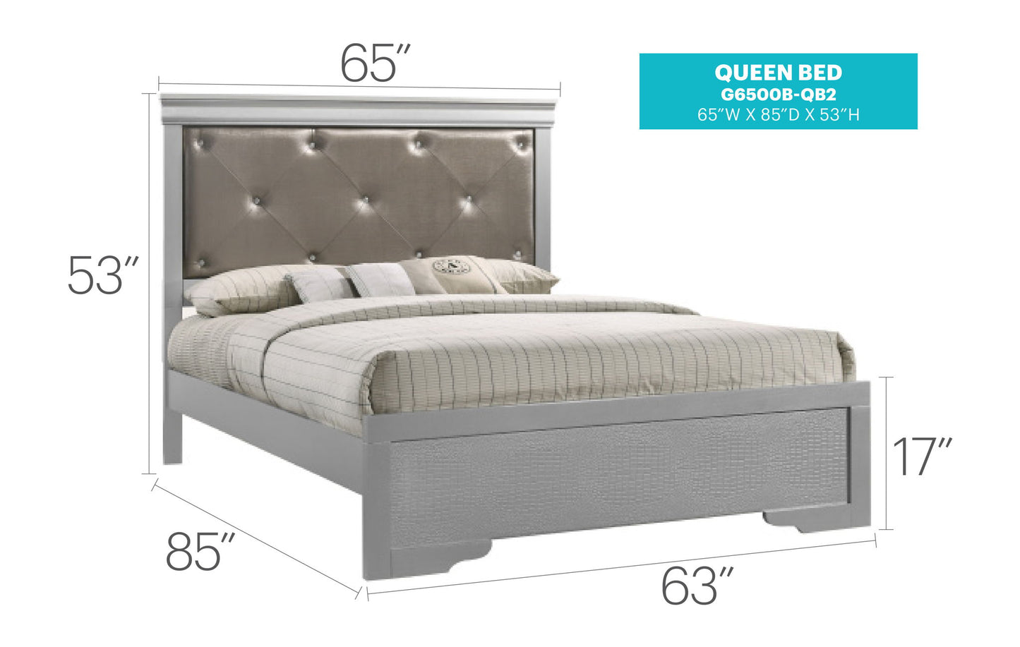 Glory Furniture - Lorana - Bed