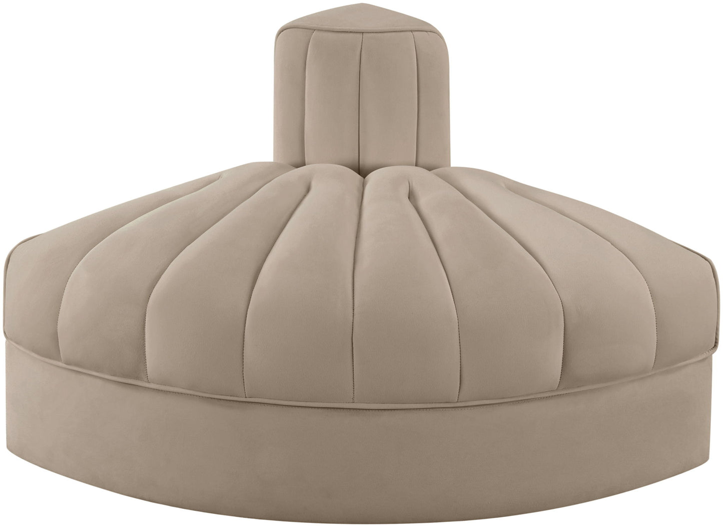 Rummi - Velvet Performance Fabric Upholstered Modular Chair