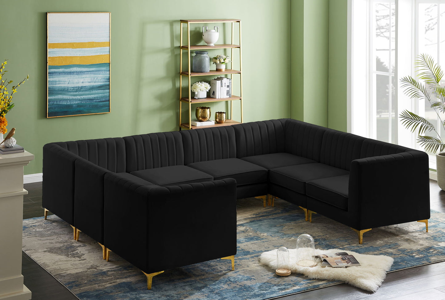 Alina - 8 Piece Modular Sectional