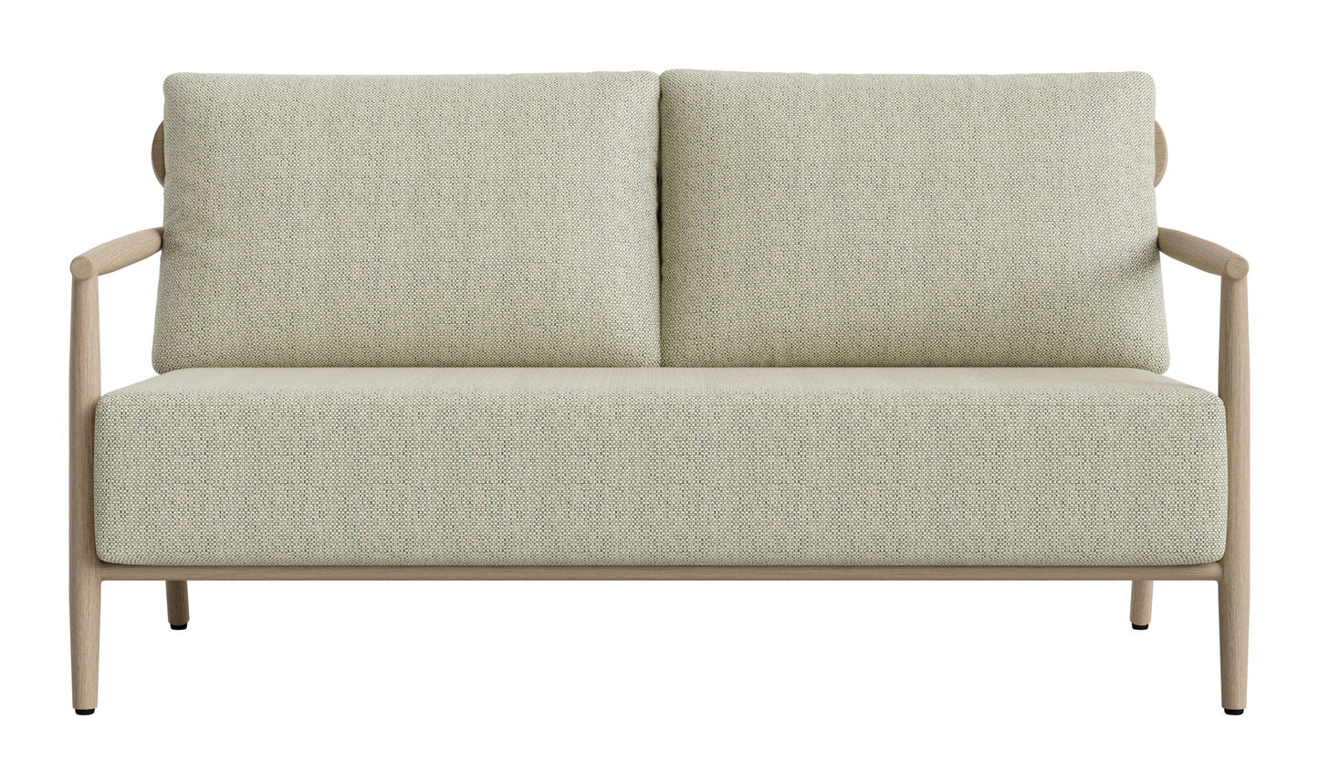 Sora - Loveseat - Green / Brown
