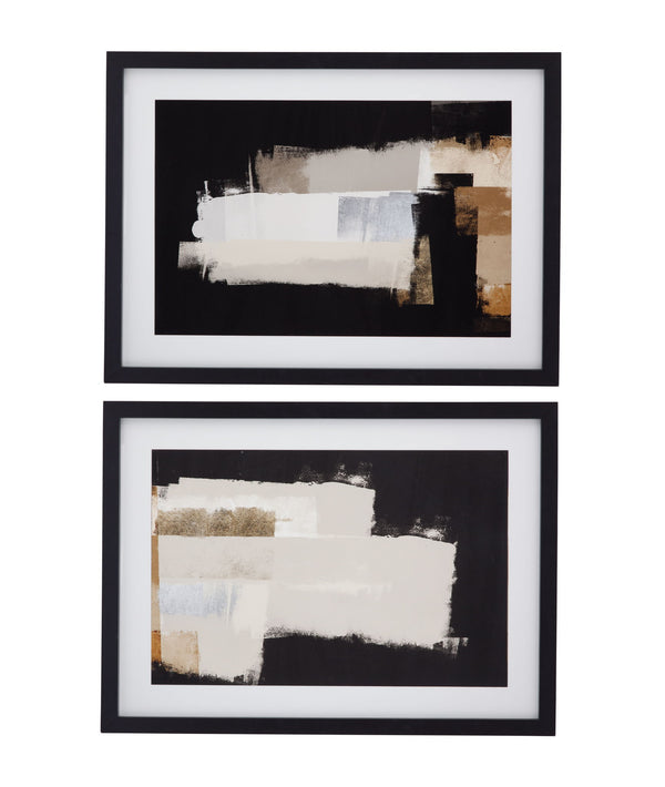 Sumatra Wall Decor (Set of 2) - Black