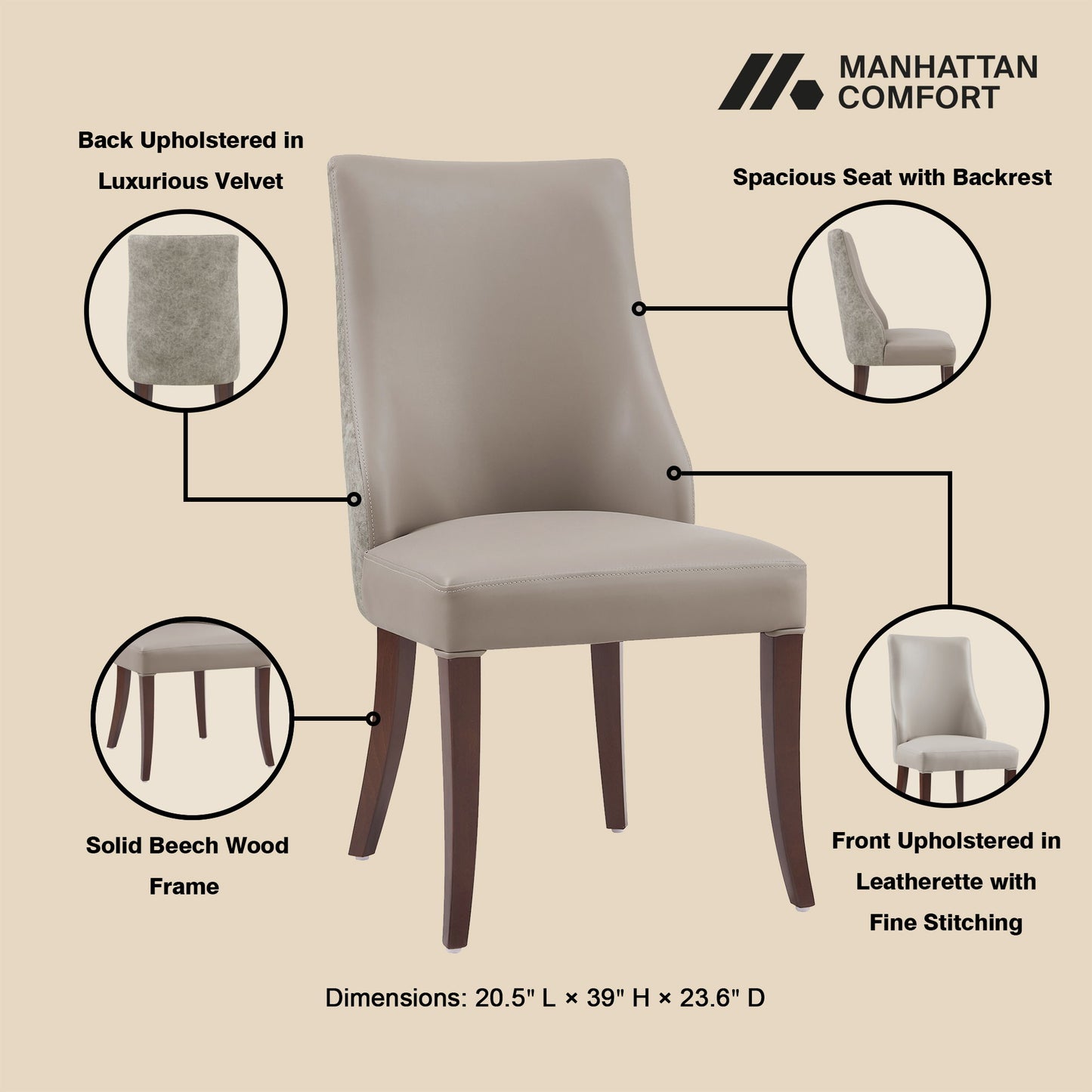 Manhattan Connie - Dining Chair