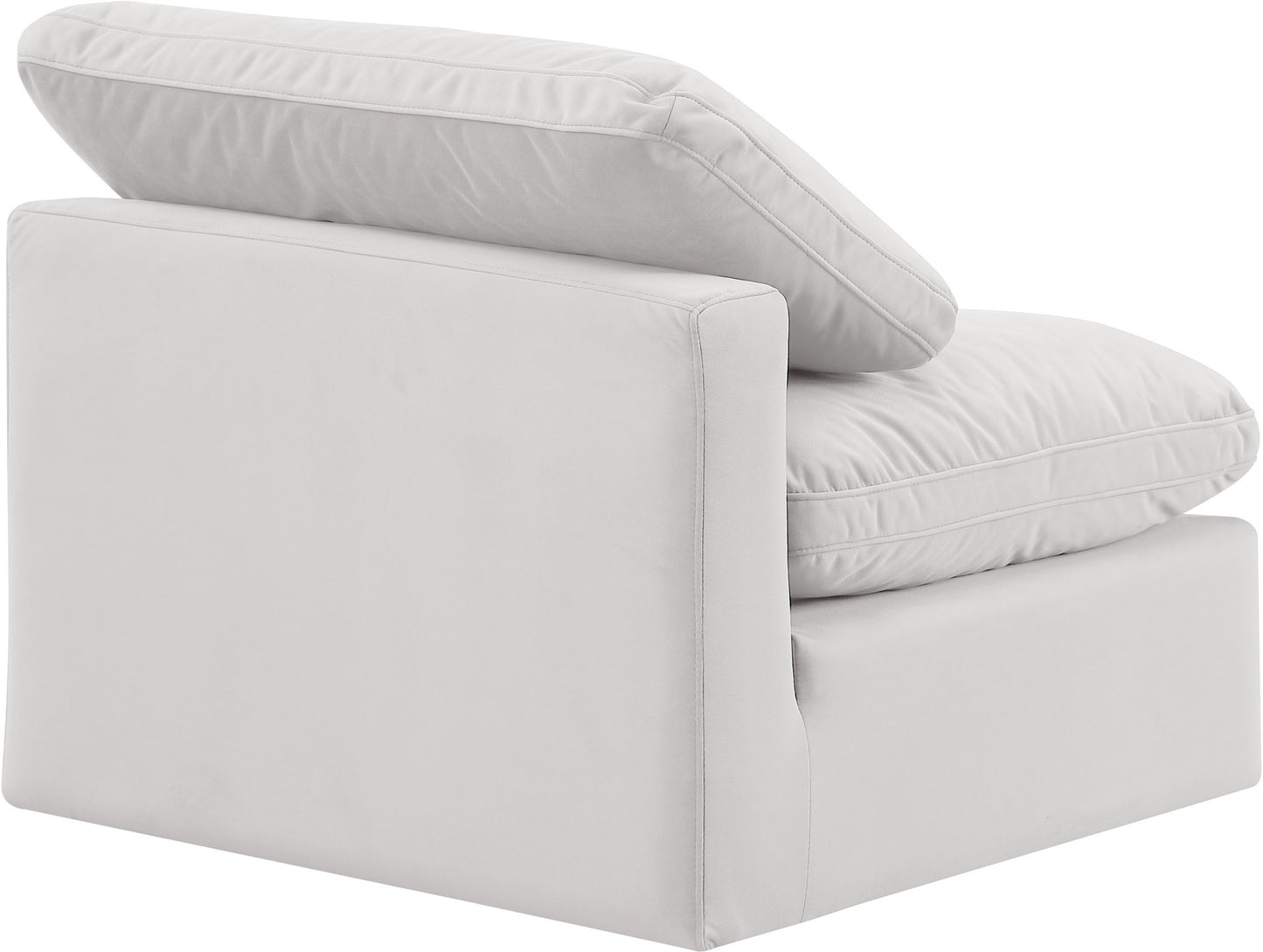 Indulge - Velvet Armless Chair