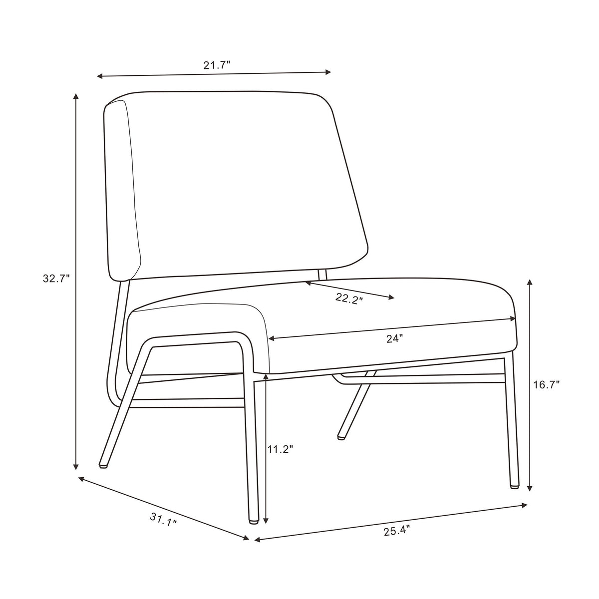 Manhattan Serenity - Lounge Chair