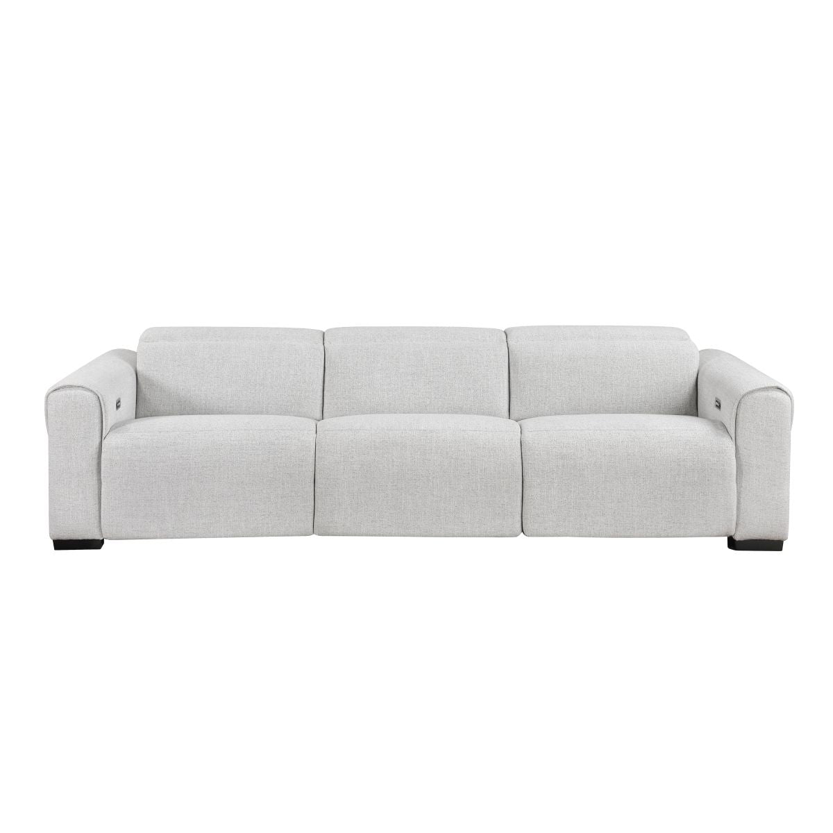 McPherson Power Double Reclining Sofa with Power Headrests, Charging Ports