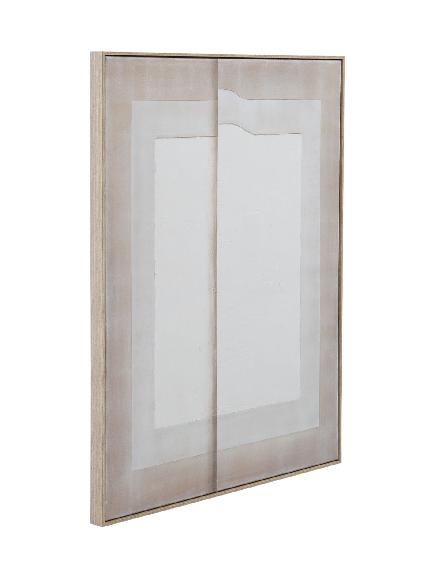 Fold II Canvas Art - Natural