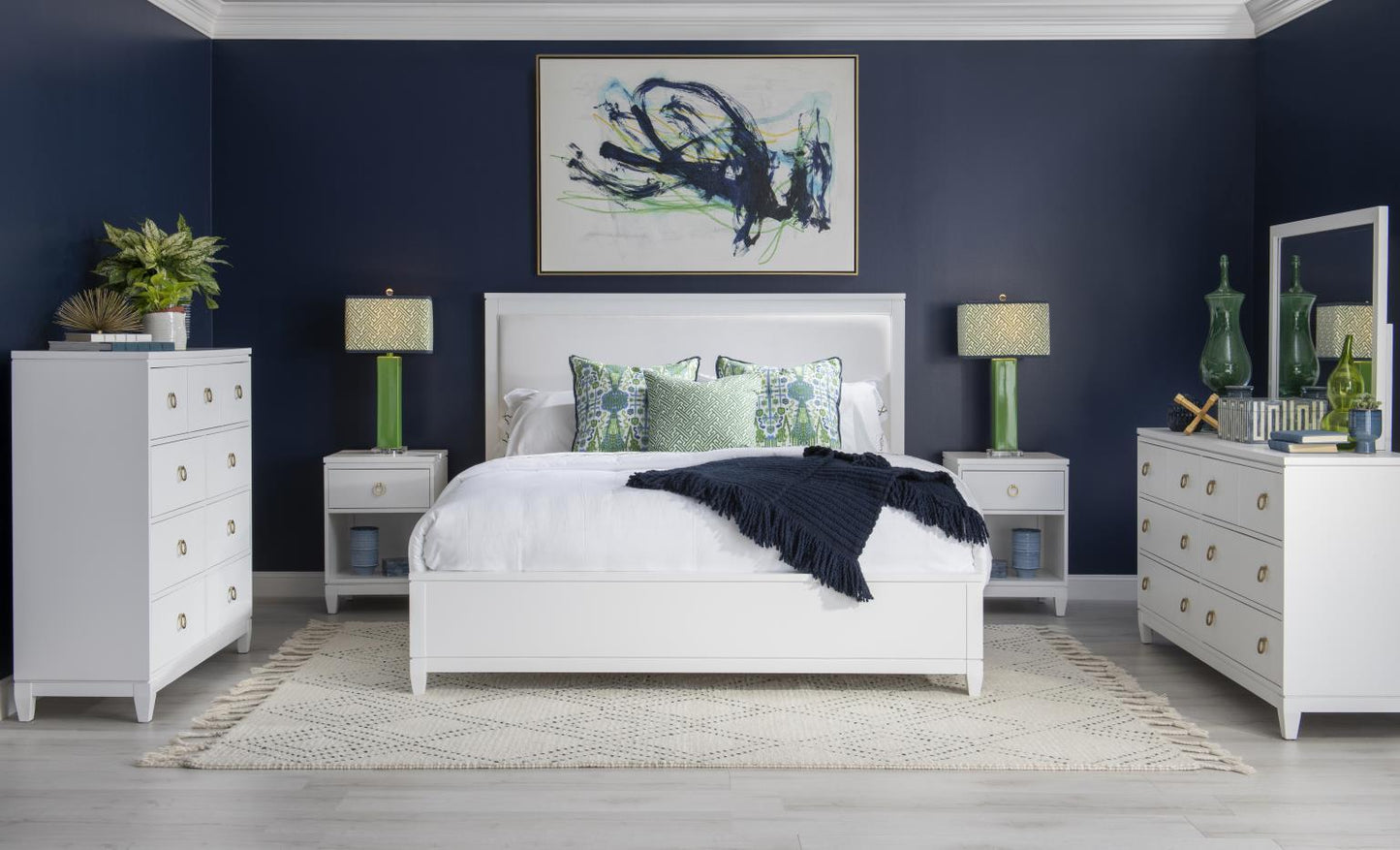 Summerland - Complete Upholstered Bed