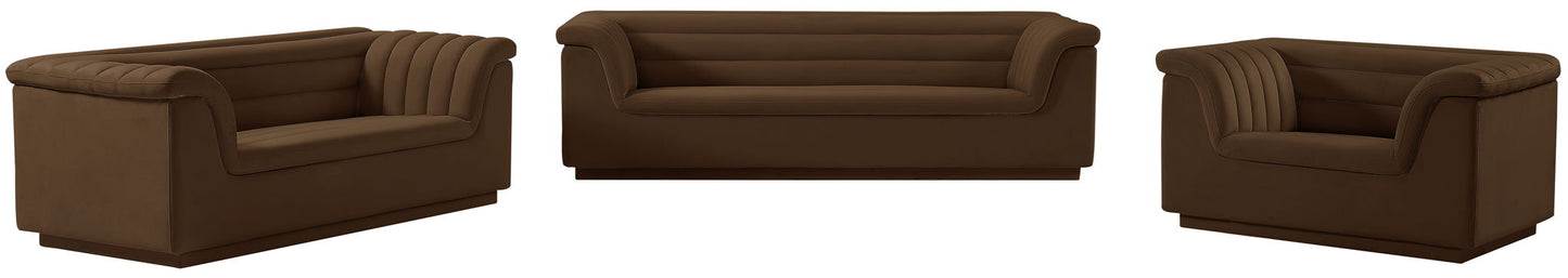 Cascade - Velvet Chair
