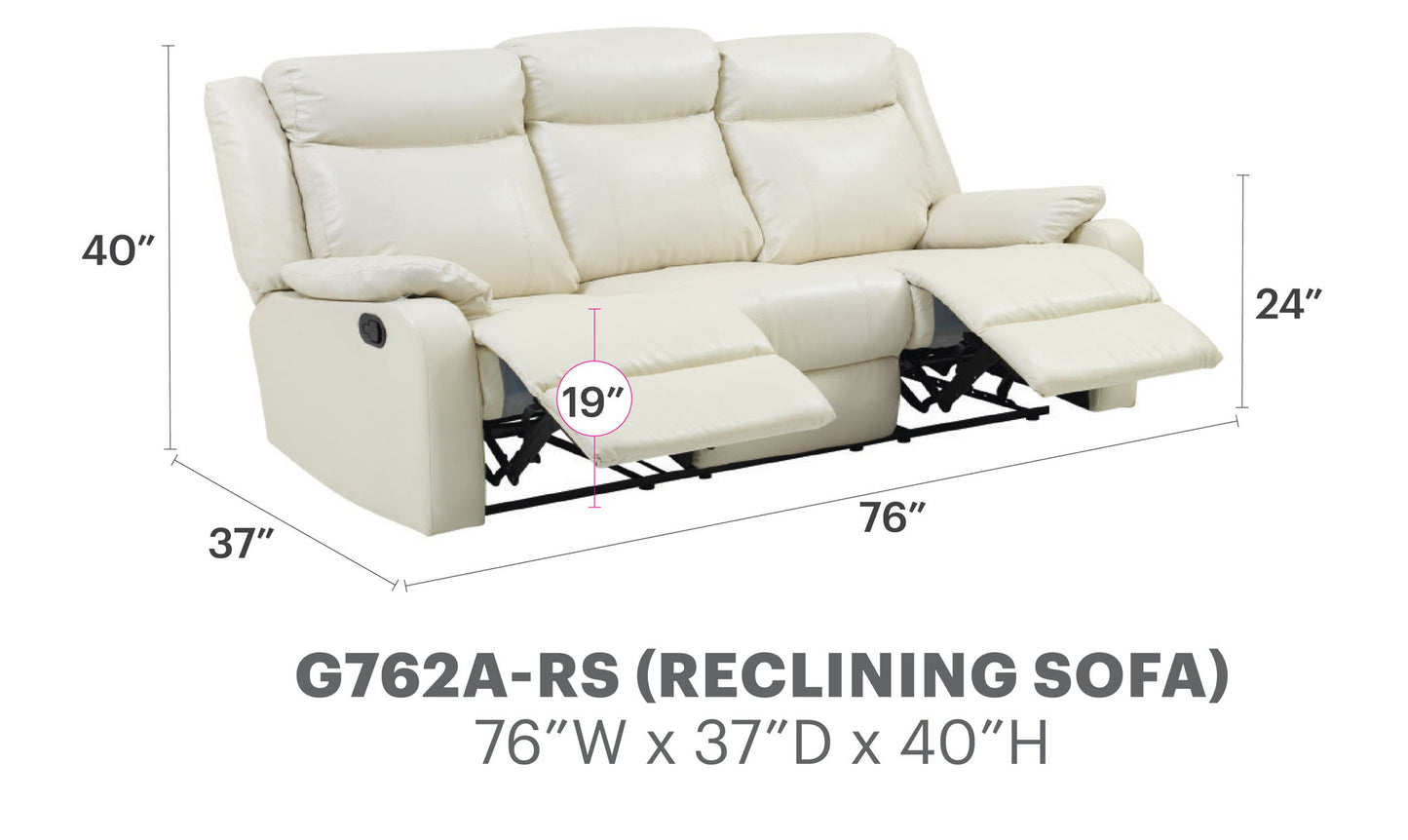 Glory Furniture - Ward - Double Reclining Sofa