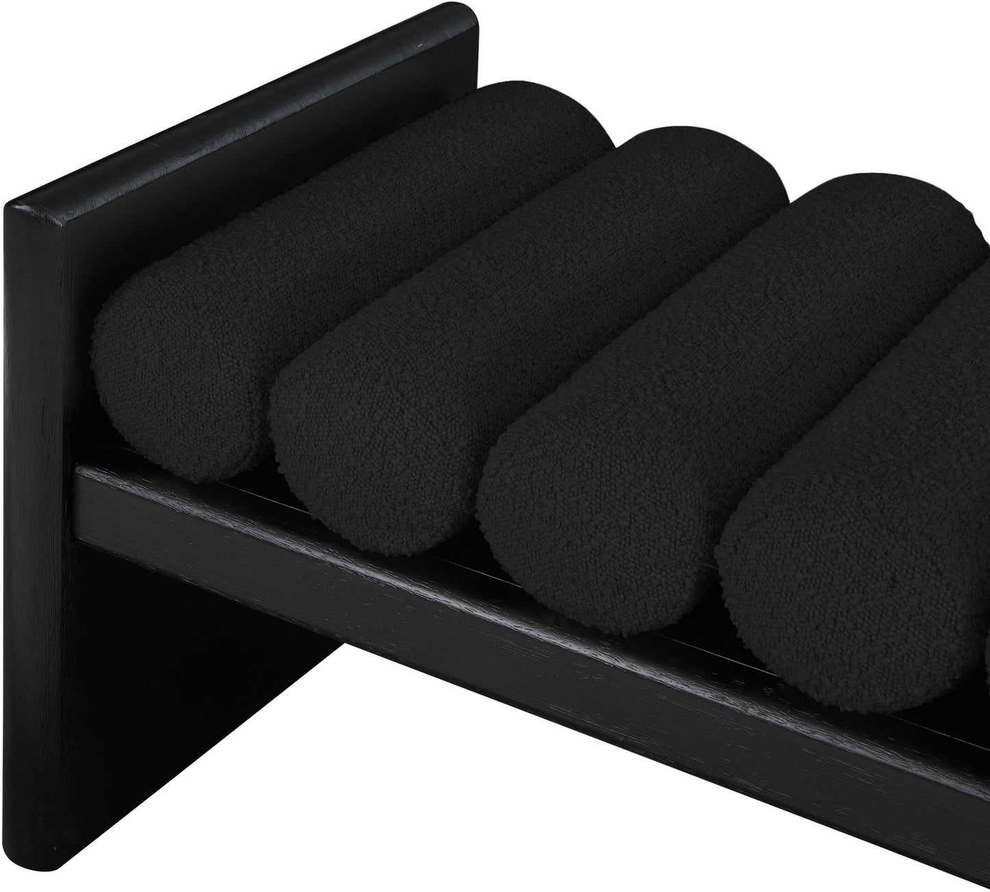 Waverly - Bench With Black Frame