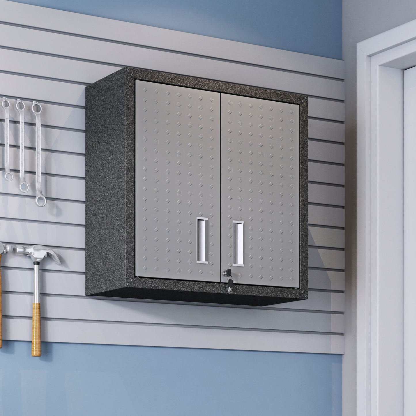 Manhattan Fortress - Floating Garage Cabinet