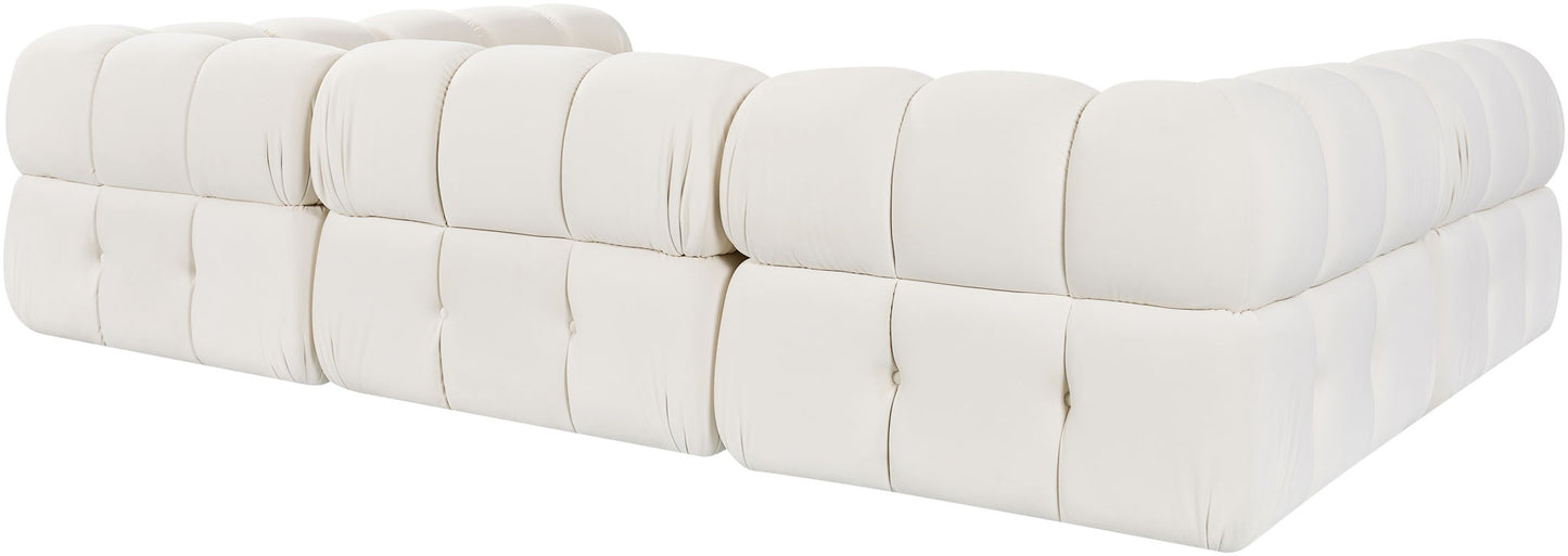 Orin - Velvet 6 Piece Modular Sectional