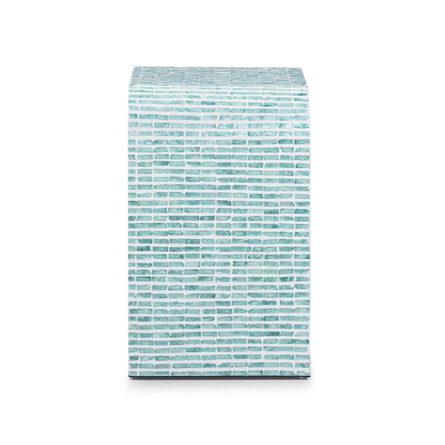Jess - Capiz Shell Nightstand - Blue