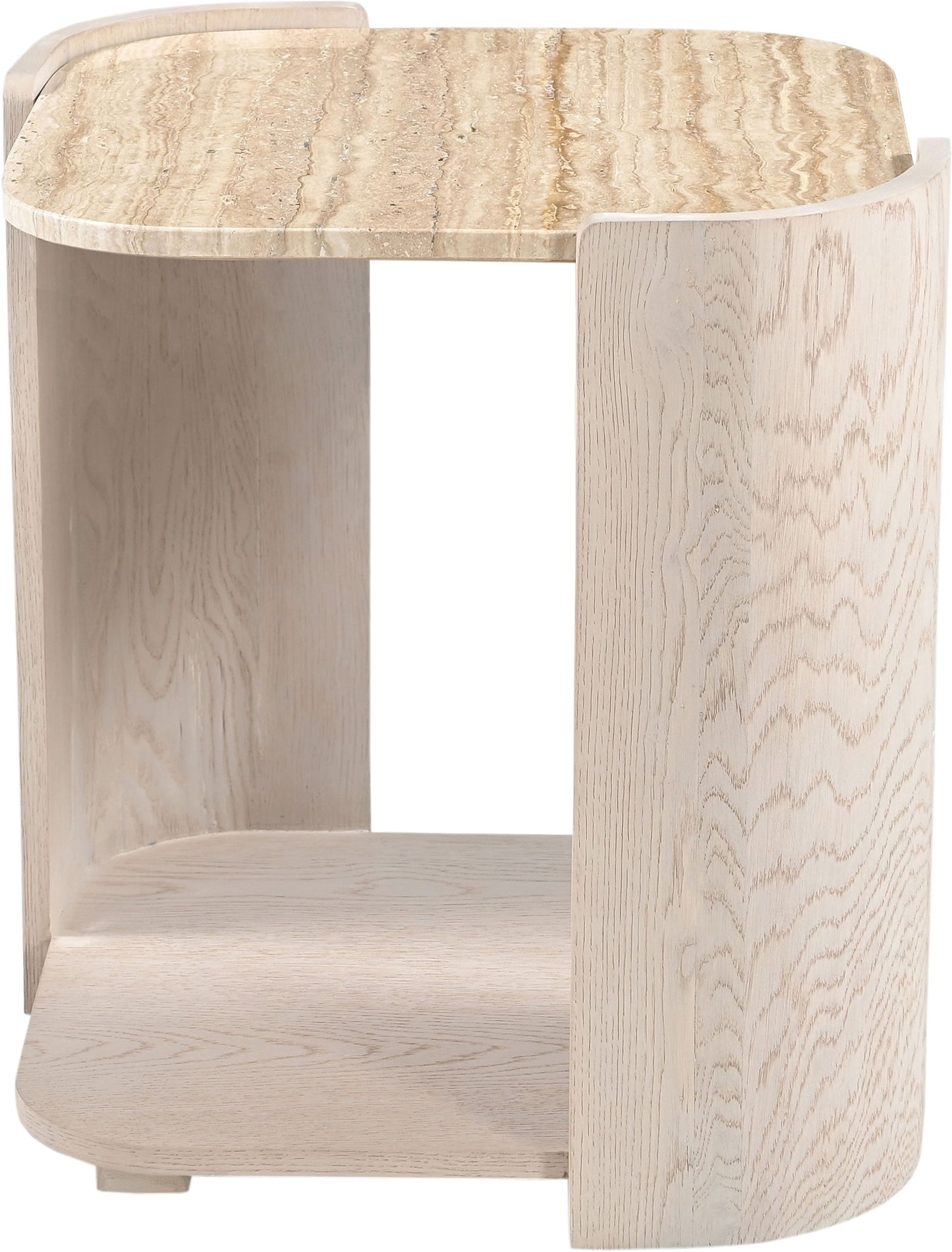Calabria - Marble And Oak Wood Table