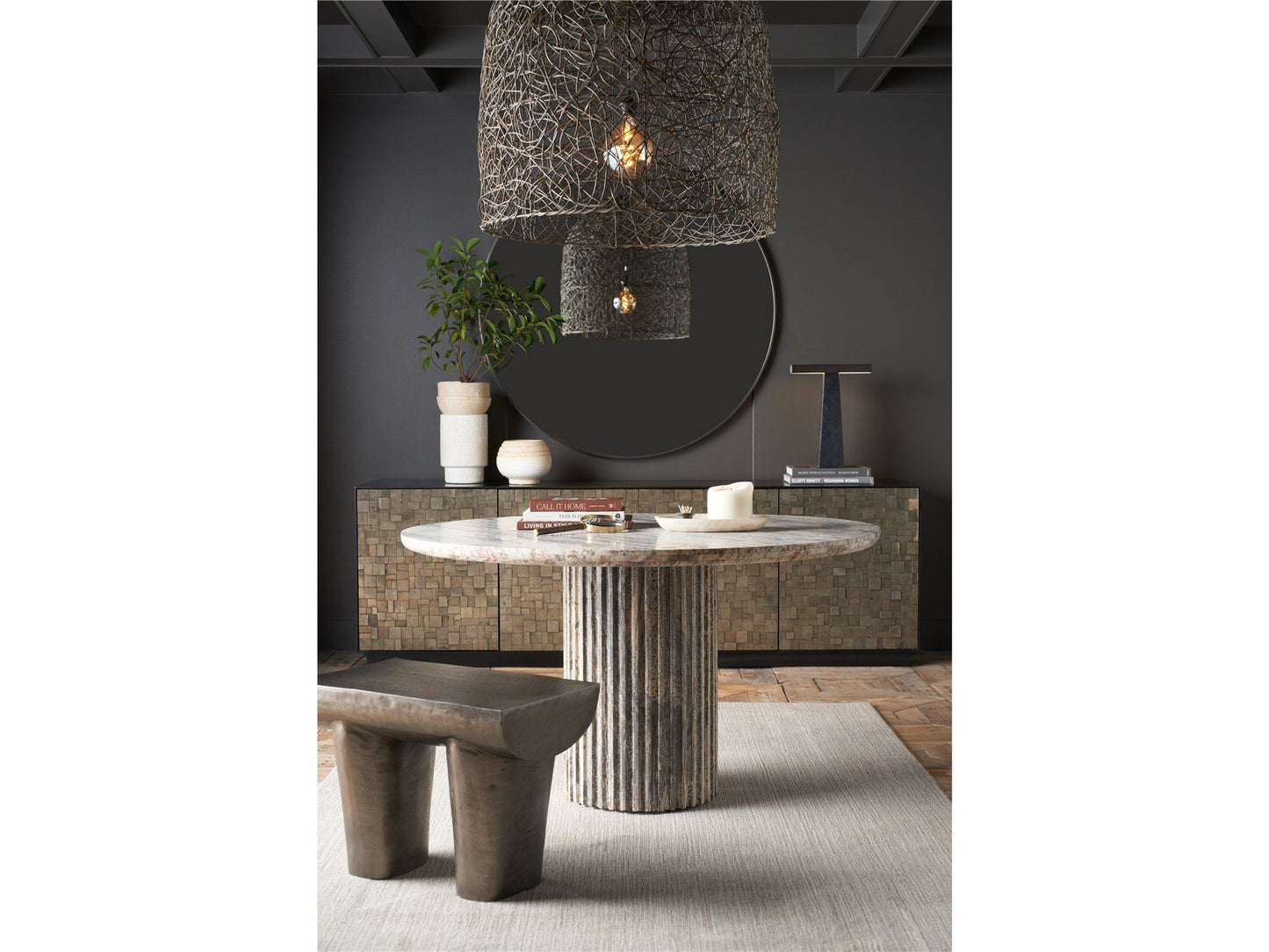 New Modern - Neutra Stool - Bronze