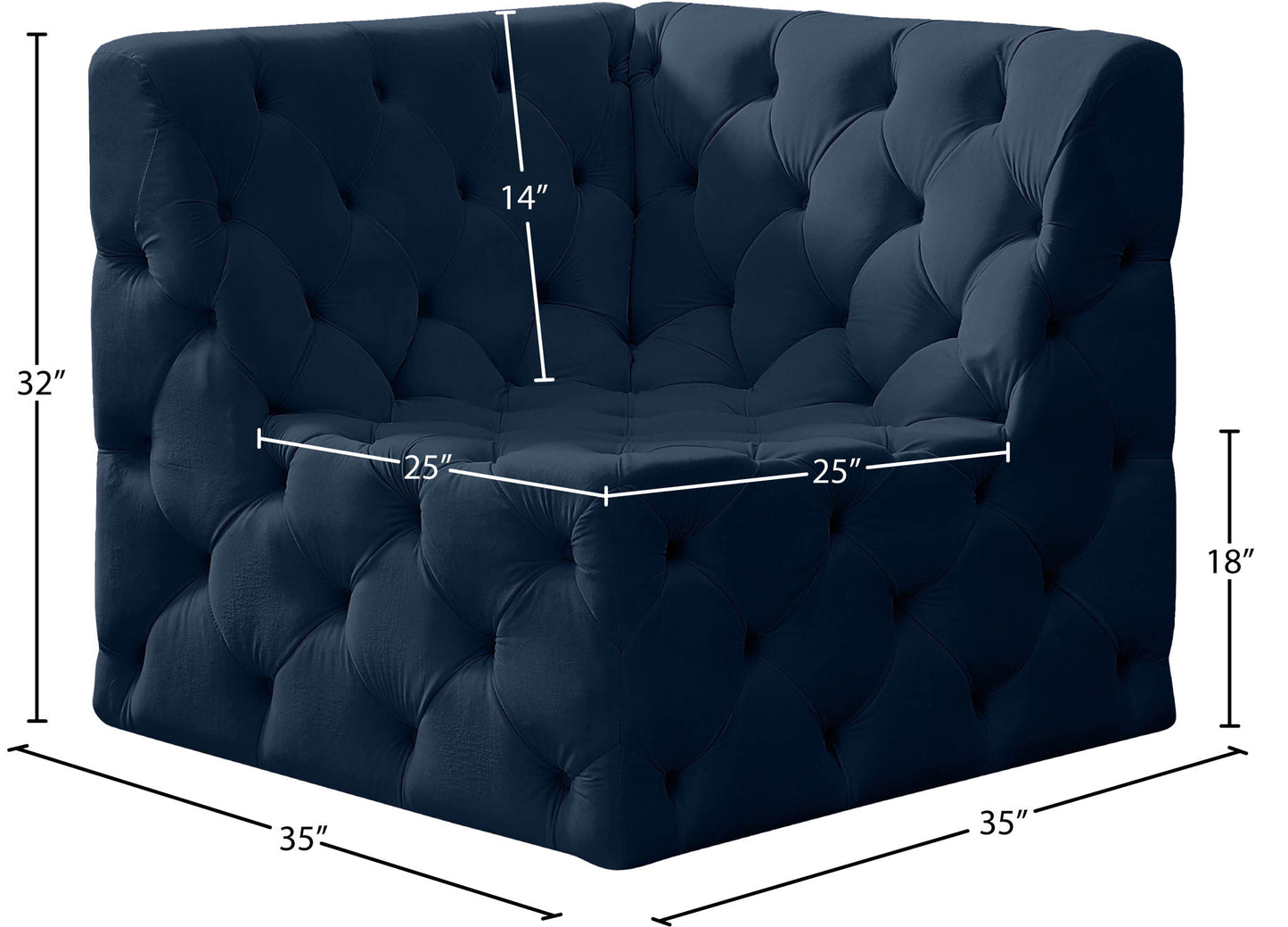 Tuft - Corner Chair