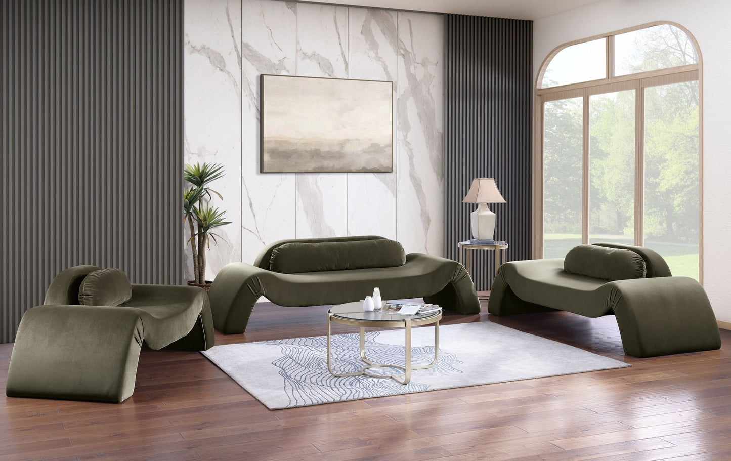 Austin - Velvet Sofa