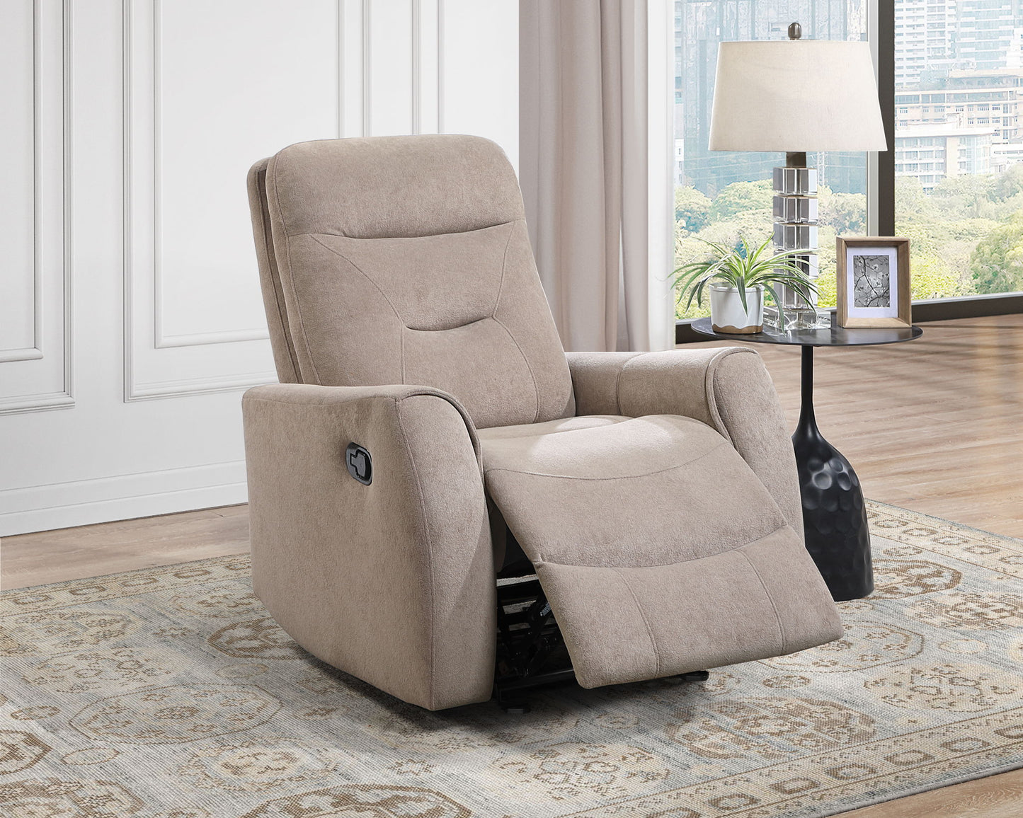 Glory Furniture - Paterson - Swivel Recliner