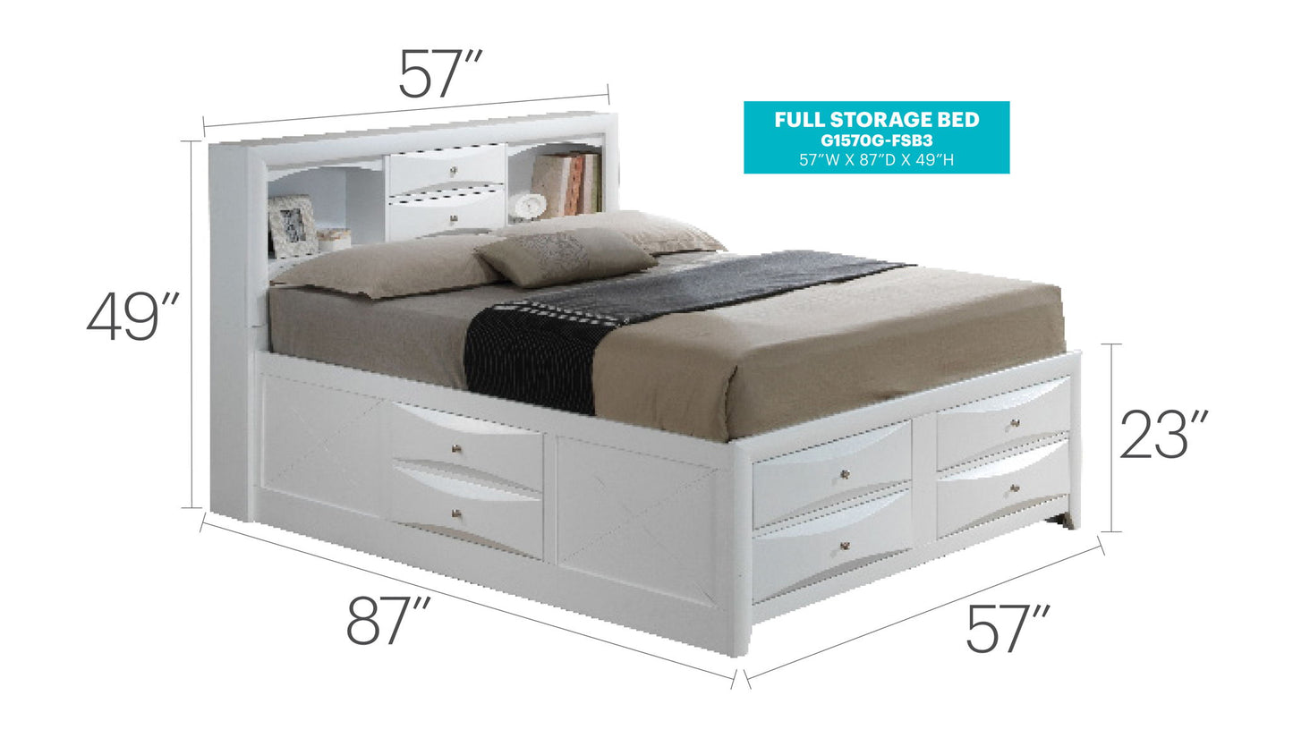 Glory Furniture - Marilla - Storage Bed