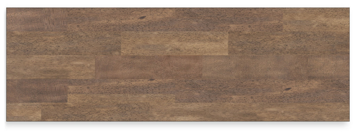 Wildenauer - Large Dining Room Bench - Brown / Black